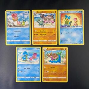 29/111 28/114 039/196 Shellos 54/111 102/196 Gastrodon Pokemon TCG Sea Slug Lot